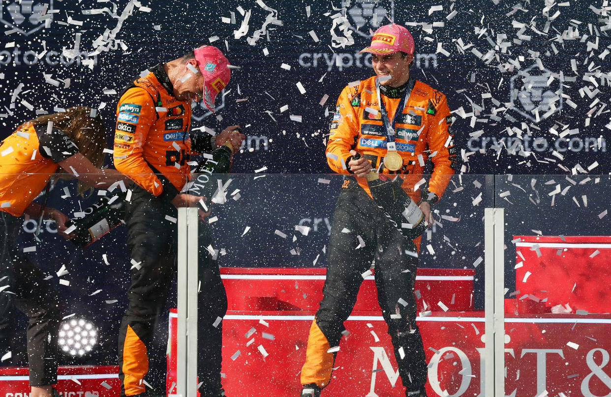 开云体育官网-关于梅赛德斯碾压红牛车队，皮亚斯特里状态火热的信息